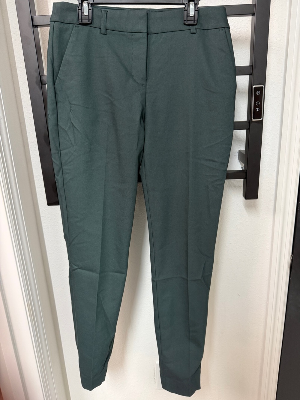 Express Forest Green Tailored Dress Pants